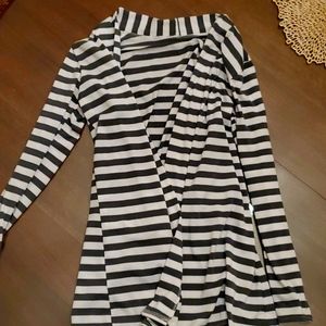 Stripped cardigan